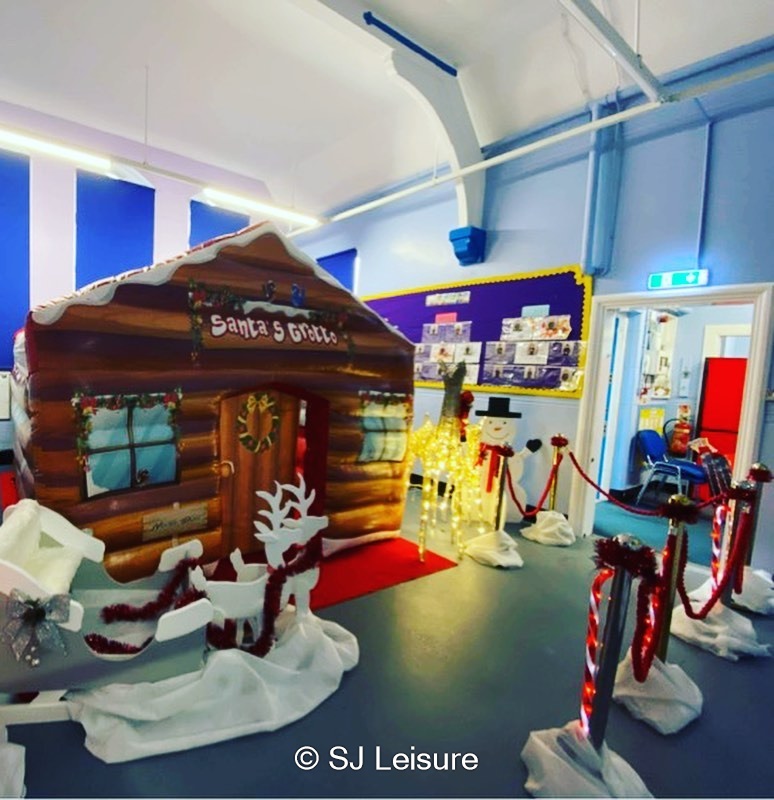 Santa's Grotto Experience Set Up - Bouncy Castle Hire | Inflatable ...