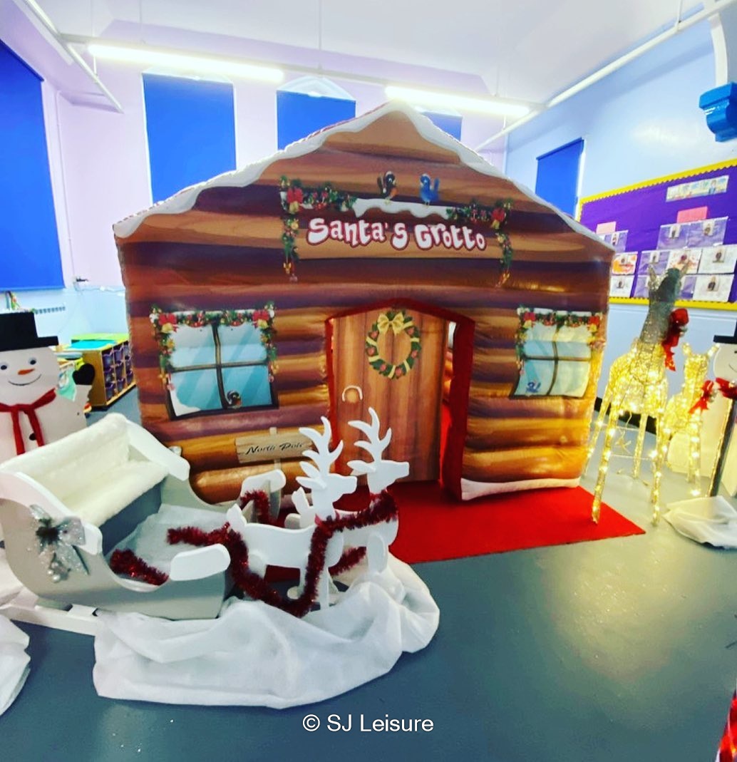 Santa's Grotto Experience Set Up - Bouncy Castle Hire | Inflatable ...