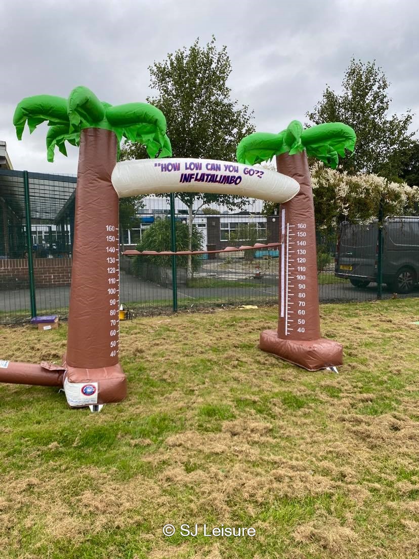 Adjustable Height Limbo Pole Inflatable Limbo Game Set For Kids ...