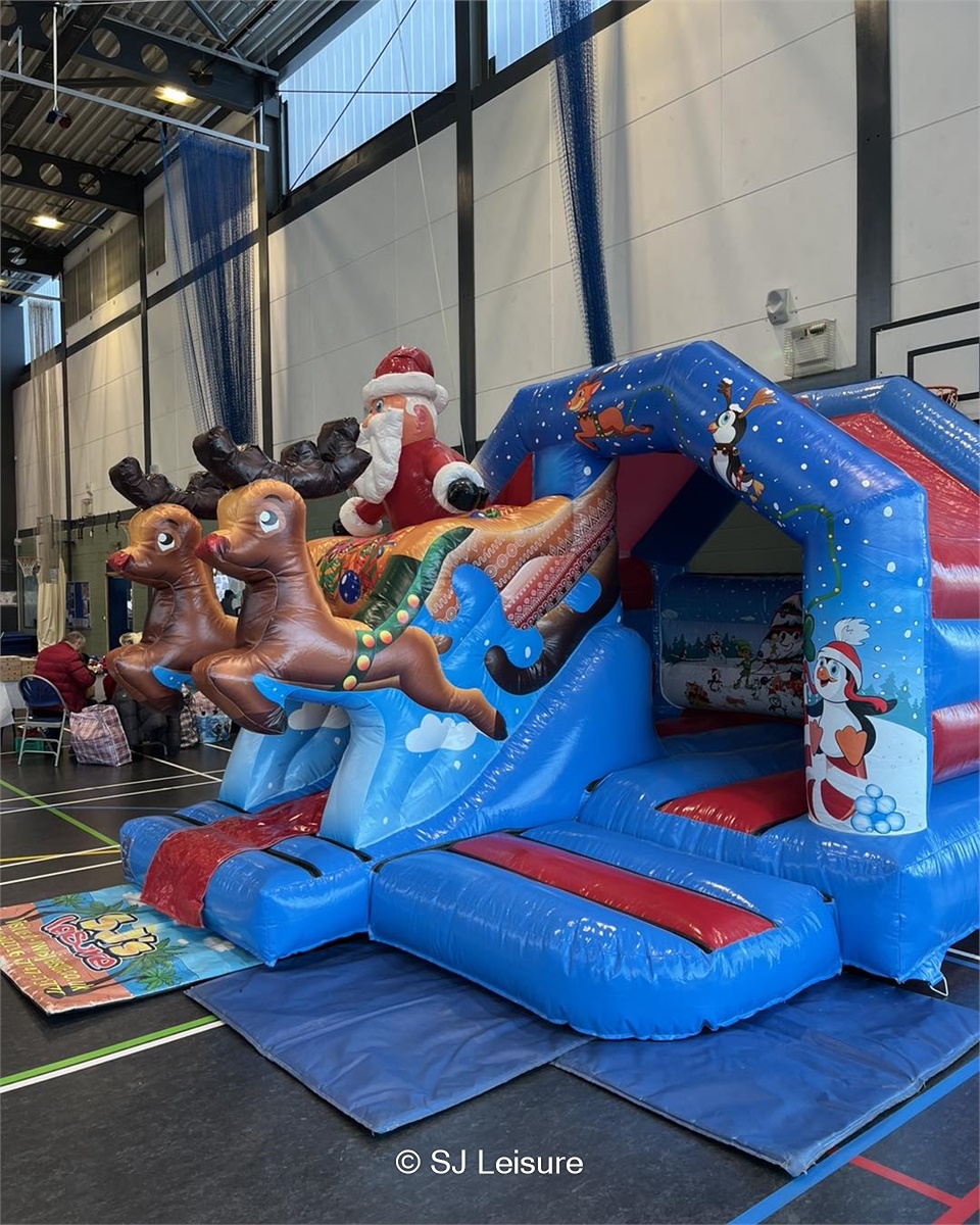 Ultimate Christmas Cracker Package Bouncy Castle Hire Inflatable
