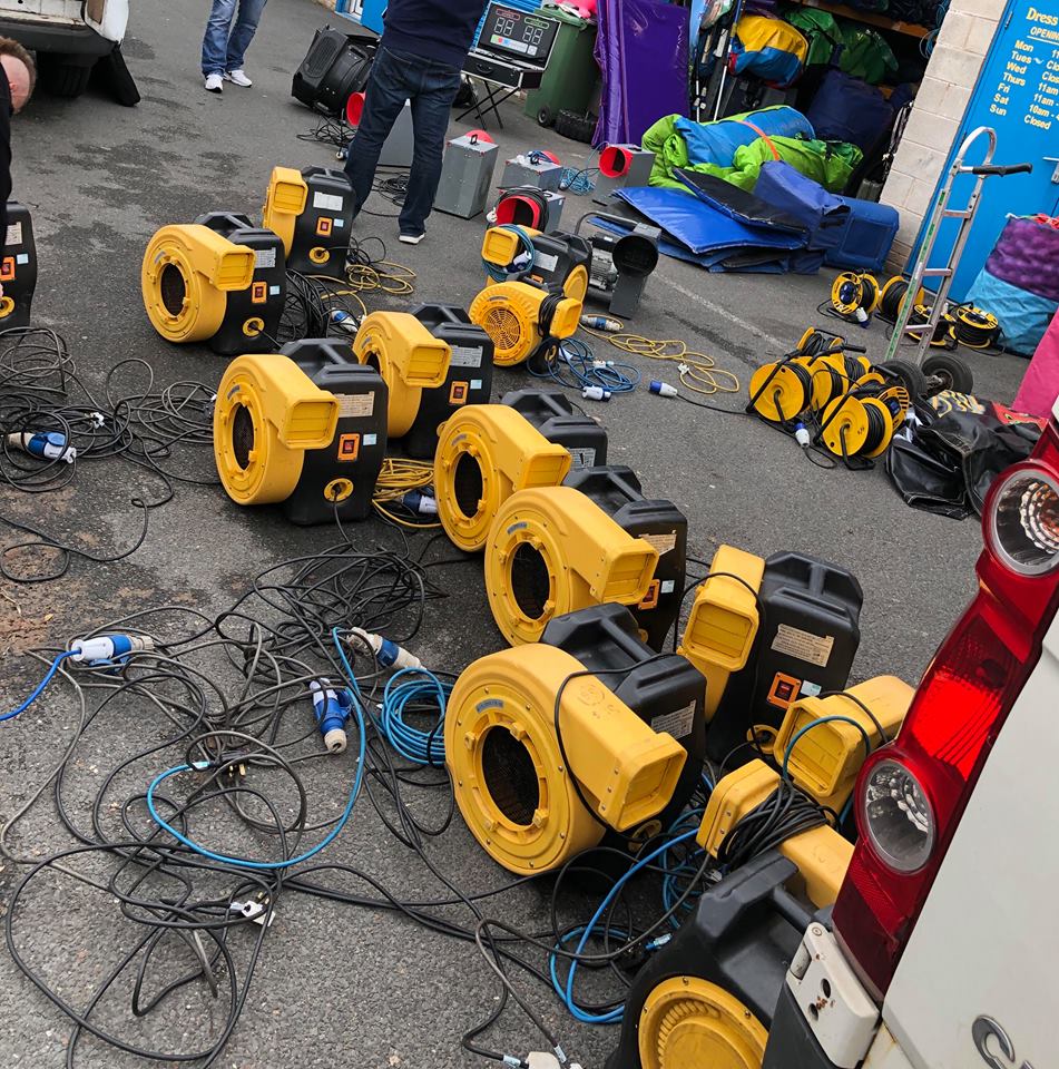 Electrical PAT testing on SJ's Leisure hire products